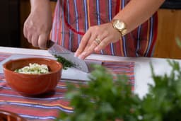 Prepare the garlic butter